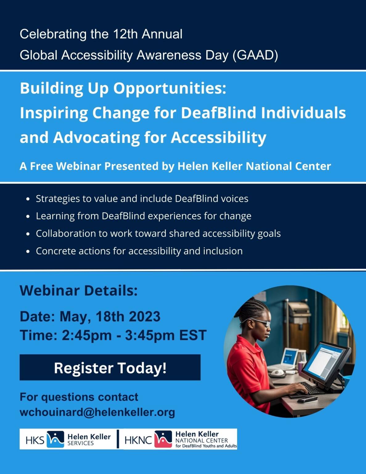 Webinar Inspiring Change for DeafBlind Individuals and Advocating for