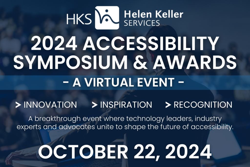 2024 Accessibility Symposium and Awards details.